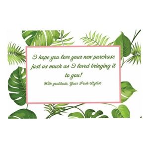20 4x6 Banana leaves Thank you cards 🌴🌴🌴